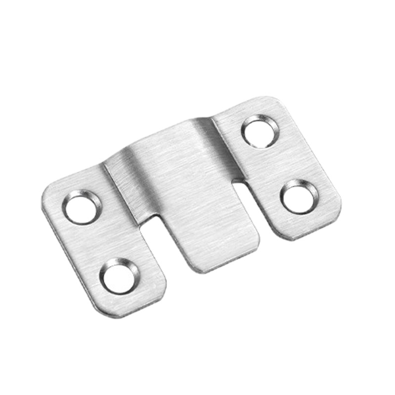Stainless steel photo frame hooks, hanging clips, nails, hanging plates, mirror clips, picture frame accessories, thickened fixed mountain character fasteners, invisible clips Item Picture