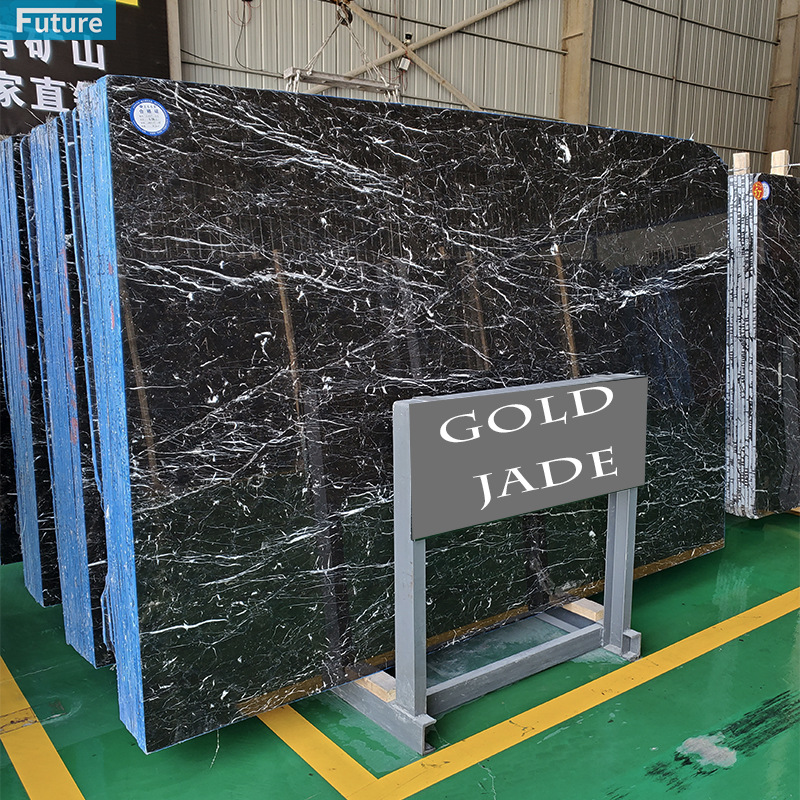 Wholesale and processing of natural marble slabs, gold-inlaid jade, black luxury stone, bay window sills, tables, and threshold villas Specification drawing