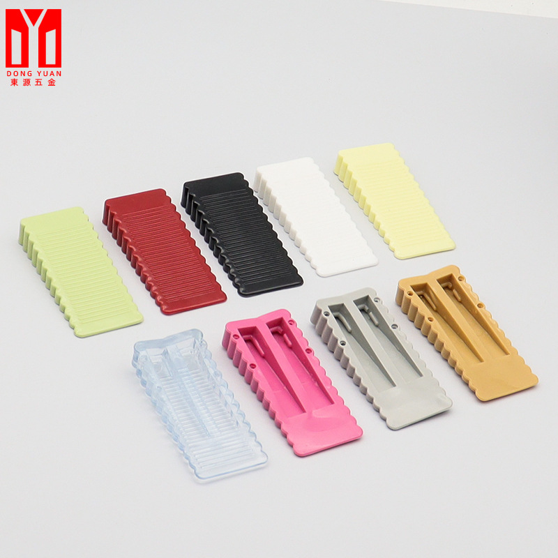 Mingsheng anti-slip door stopper, door card, anti-collision, no-drilling door blocking device, household mobile anti-pinch door blocking device, door stop wedge Specification drawing