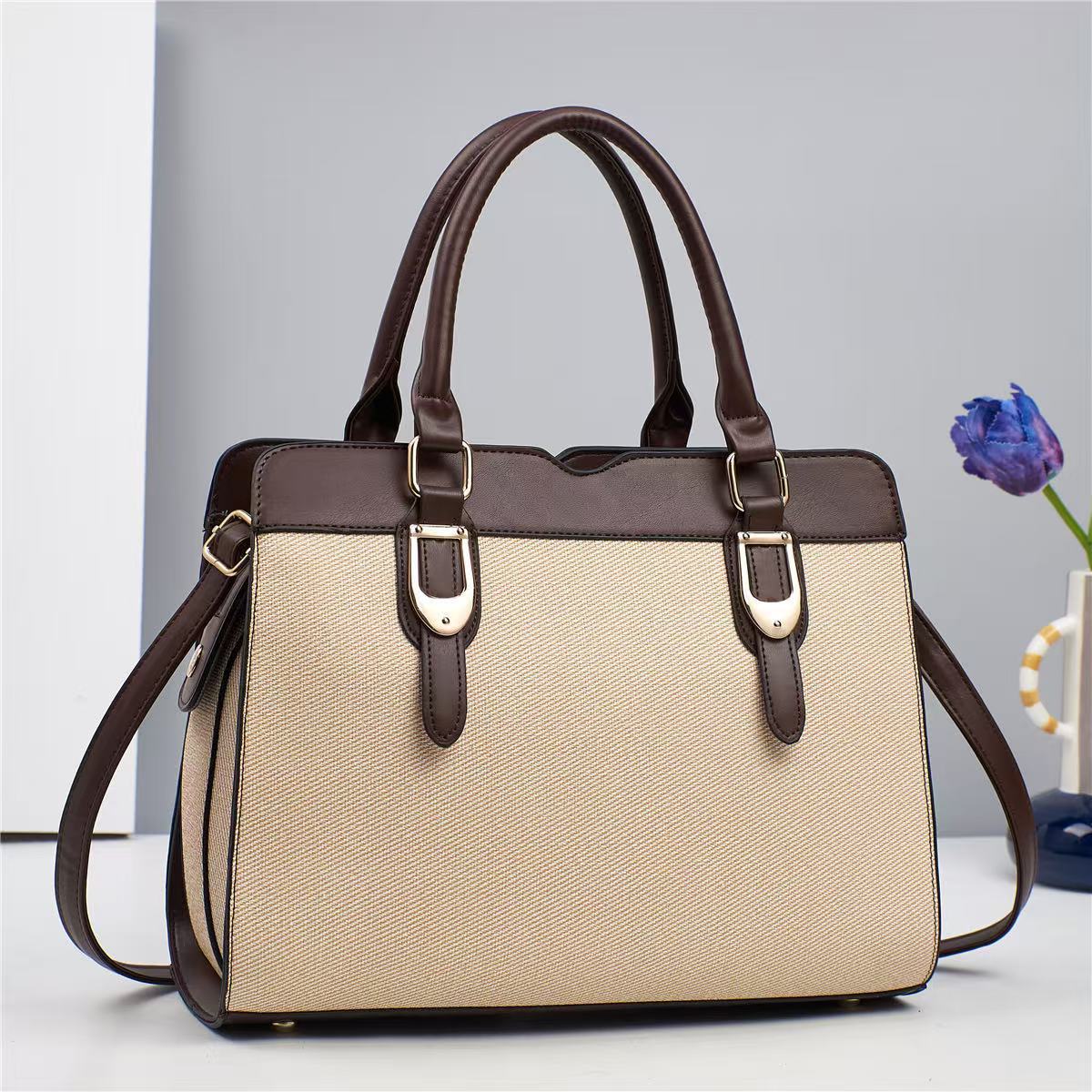Autumn and winter new quality single-shoulder bag, Korean-style women's bag 2024, trendy, fashionable and retro crossbody handbag, one-piece consignment details Picture