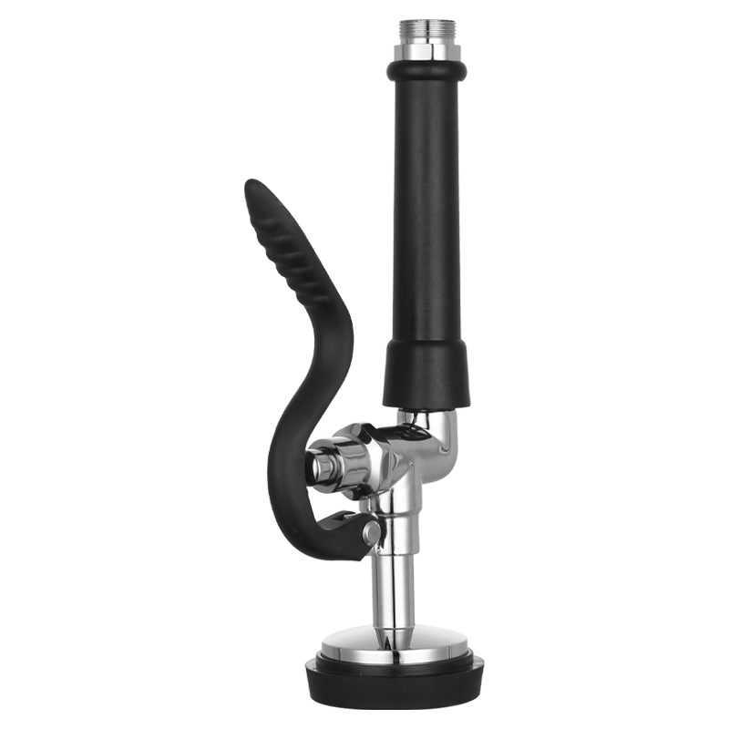 Kitchen handheld shower head, hotel dishwasher pre-rinse floor faucet head, high-pressure water-saving pull-out head Item Picture