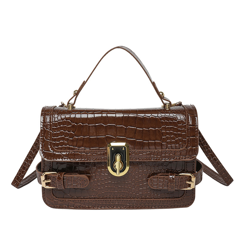 This year, the 2025 new summer women's small square bag is in vogue with its trendy color-blocking and stylish ins hand-held shoulder crossbody style Item Picture