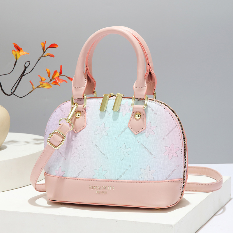 Rainbow shell bag 2024ladies handbags new women 's bag, Korean style handbag Application Scenario