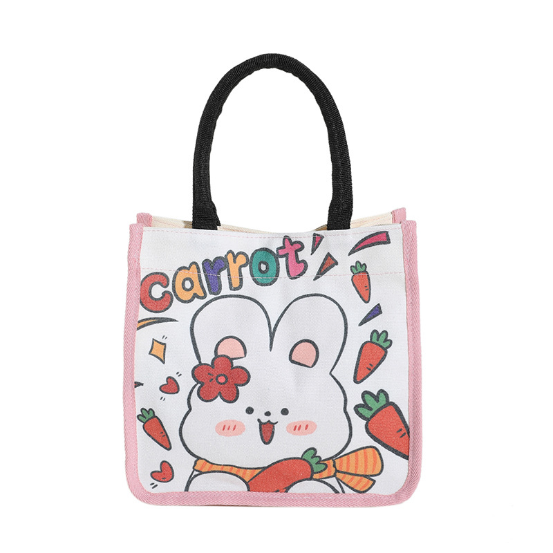 Cute cartoon rabbit fresh and light handbag, a small, fashionable and casual women's bag for autumn 2023 Item Picture