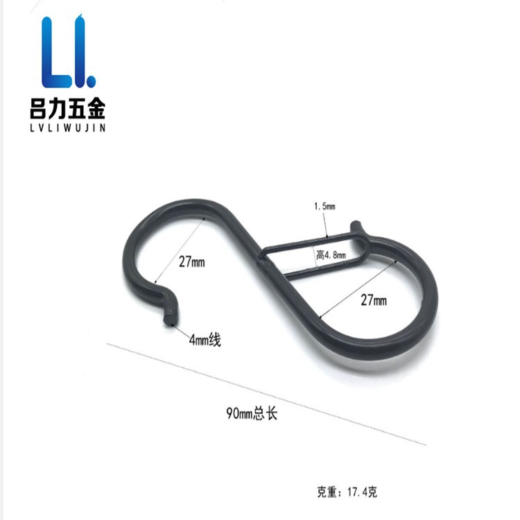 The manufacturer supplies sheep eye hooks, self-tapping hooks, sheep eye ring hooks and colored light hooks details Picture