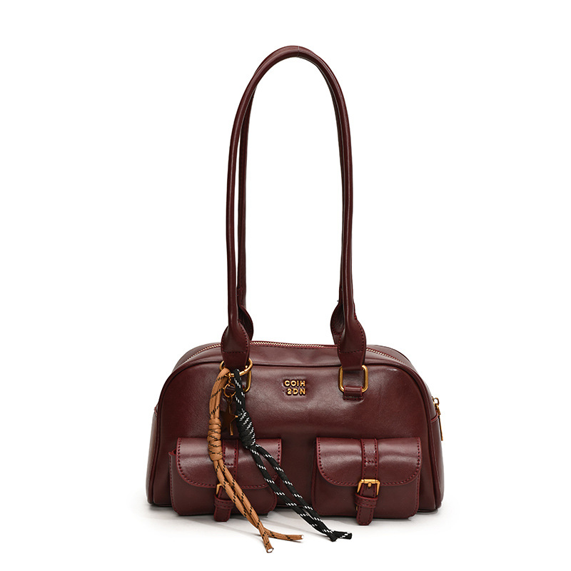 Underarm commuting bag for women, large-capacity 2024 new casual retro single-shoulder handbag, women's pillow bag Item Picture