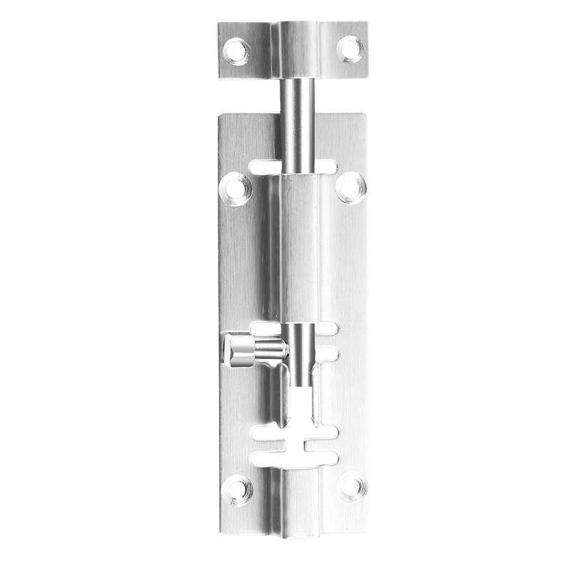 Stainless steel 304 thickened exposed latch, small square and large square latch, wooden door, anti-theft window, bathroom cabinet door latch lock Item Picture