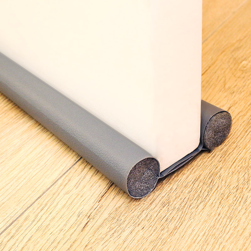 Upgraded door bottom sealing strip, bedroom door thermal insulation windproof rubber strip, dust-proof and insect-proof sound insulation strip, door gap sealing strip full figure
