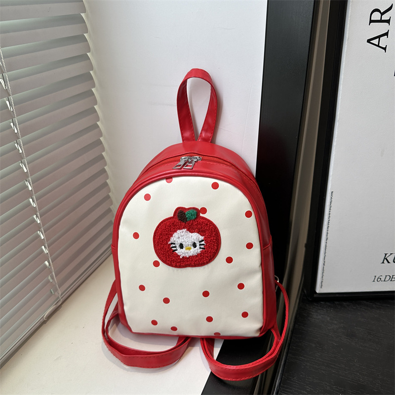 Girlish cat handbag, portable large-capacity cute backpack for women, new Spring 2025 crossbody bag full figure