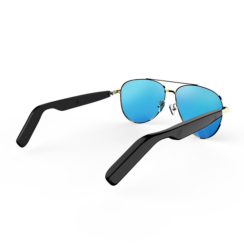 The new SG 13pro wired sunglasses music Bluetooth headphones are multi-functional for listening to music, making phone calls and smart Bluetooth cross-border travel Item Picture