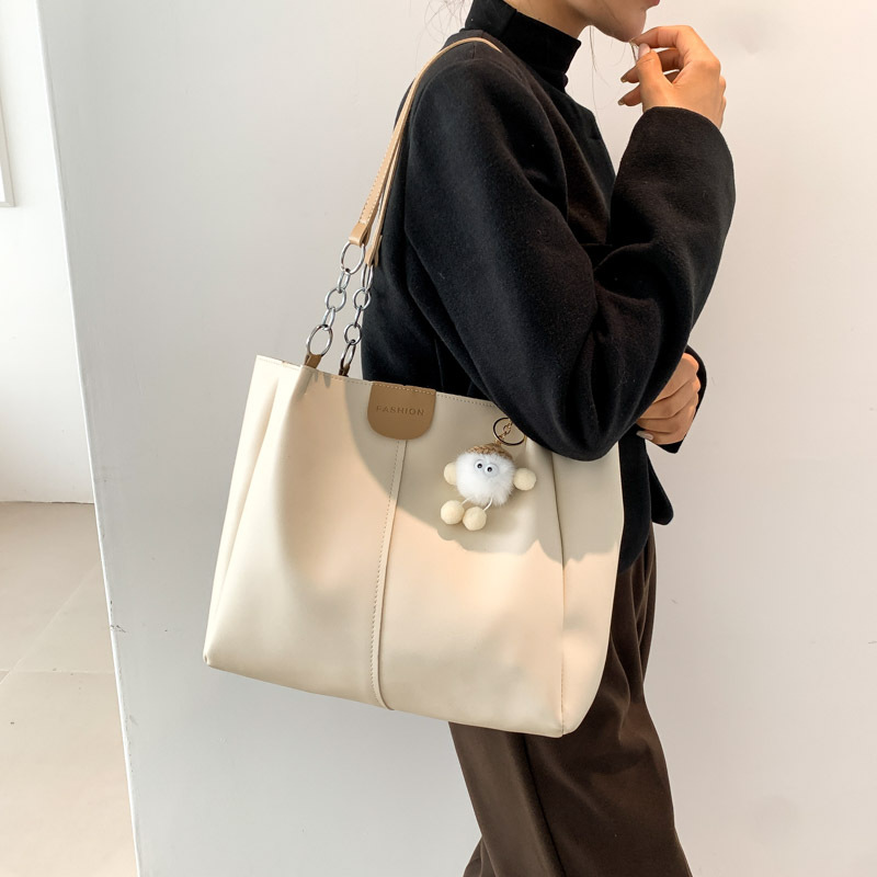 High-quality commuting large-capacity bag, 2023 new style women's bag, popular and versatile shoulder bag, fashionable tote bag Specification drawing