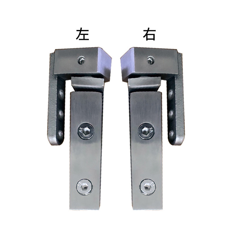 Shower room hinge hinge, 304 stainless steel shower room accessory, bathroom sliding door hardware, the same style as the full Season Hotel details Picture