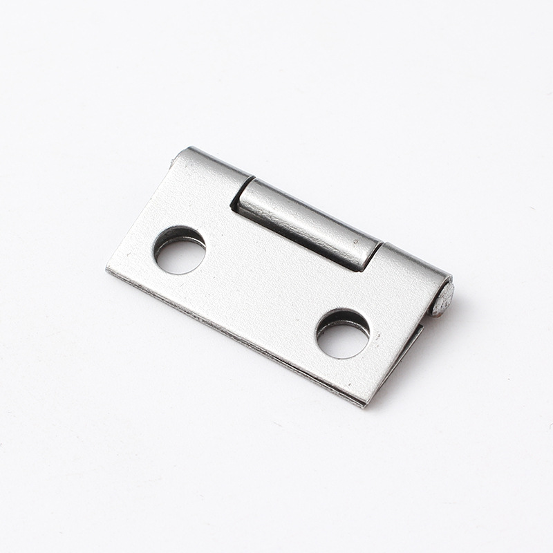 Factory direct supply of 1-inch heavy-duty small stainless steel hinges, cabinet door hinges, wholesale hardware accessories, iron hinges details Picture