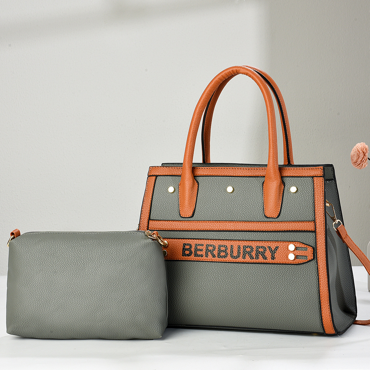Cross-border hand-held large bag, retro trend new large-capacity single-shoulder bag, fashionable and versatile large-capacity crossbody women's bag details Picture