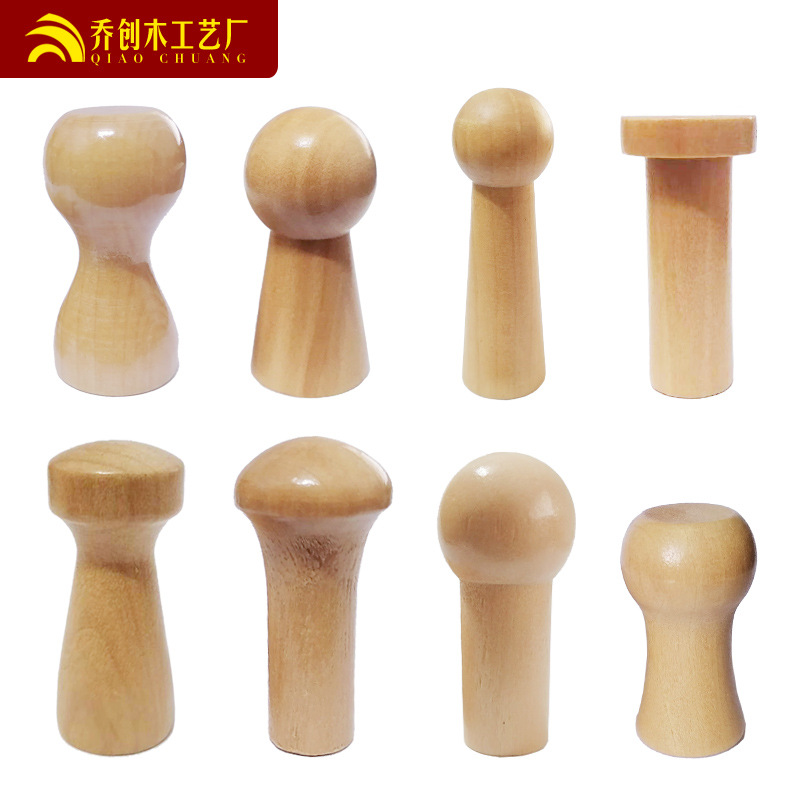 Manufacturer's solid wood coat and hat hooks, creative decorative coat and hat hooks, wooden traceless hooks, door rear hanging coat hooks, and bag hooks Item Picture