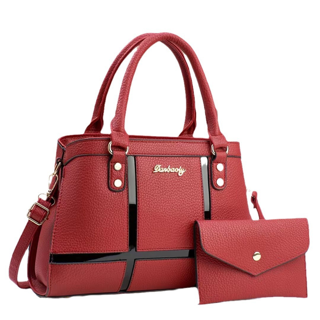 2025 High-quality large-capacity women's bag, fashionable and simple, simple and elegant, versatile women's bag, single-shoulder crossbody bag Item Picture