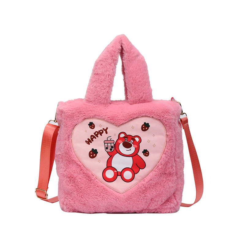 New Kulomi single-shoulder crossbody bag Japanese anime plush handbag Star Baby Star Delu storage bag Item Picture