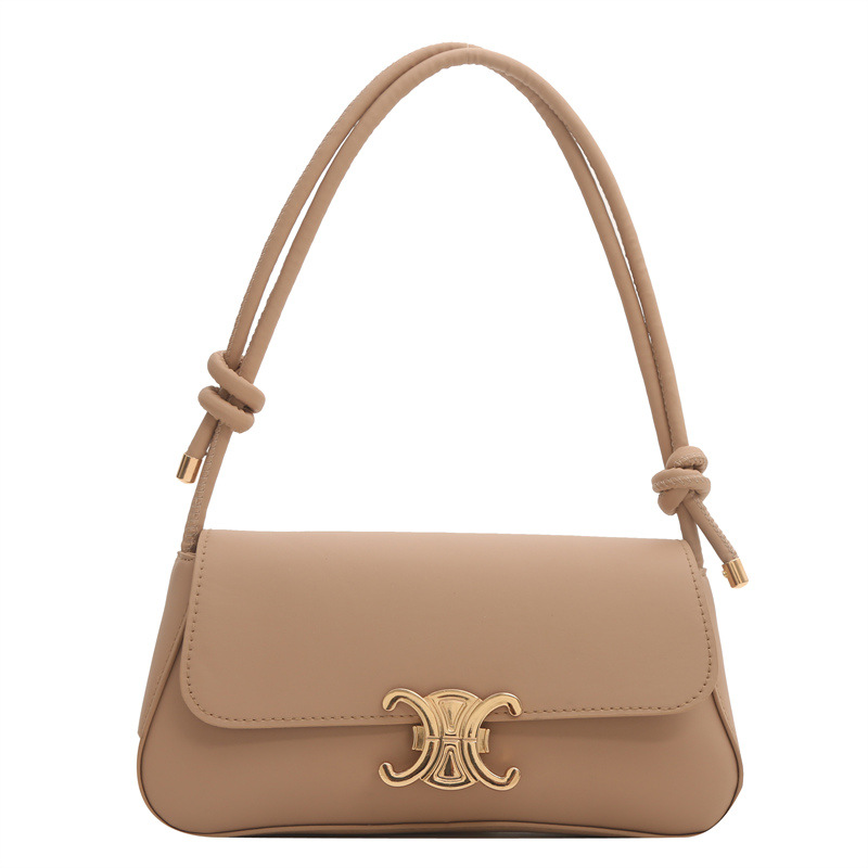 Cross-border retro bag, small square bag for women, 2024 new style, niche and simple underarm bag, quality and versatile, single-shoulder crossbody bag Item Picture