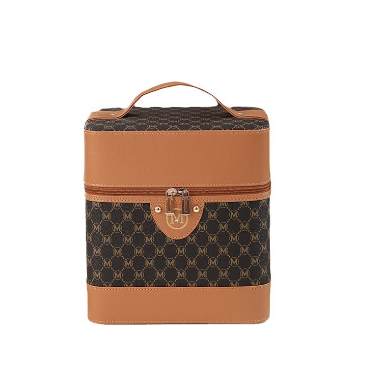 Wholesale cosmetic boxes, large-capacity cosmetic and skin care products, jewelry storage boxes, women's portable multi-functional hand-held toolboxes Item Picture