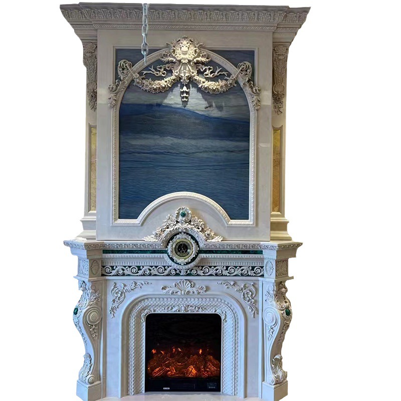 Youdaoplaceholder0 Huangshi art natural marble jazz white background Wall, European modern design style series Item Picture