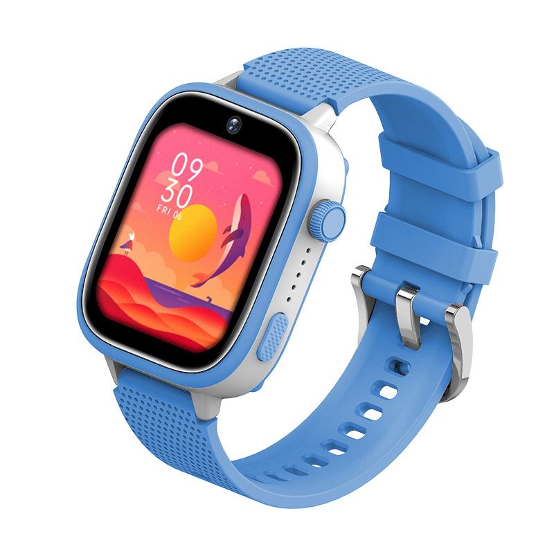 Cross-border children's smartwatch 4G smart positioning watch video SOS call independent watch exclusively for Amazon details Picture