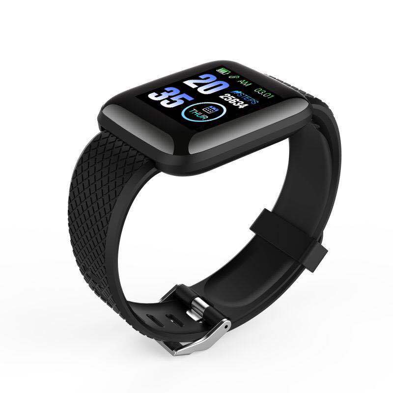 116plus Smart 116S Bracelet, sports heart rate and blood pressure, Bluetooth monitoring, step-counting smartwatch, cross-border trade Specification drawing