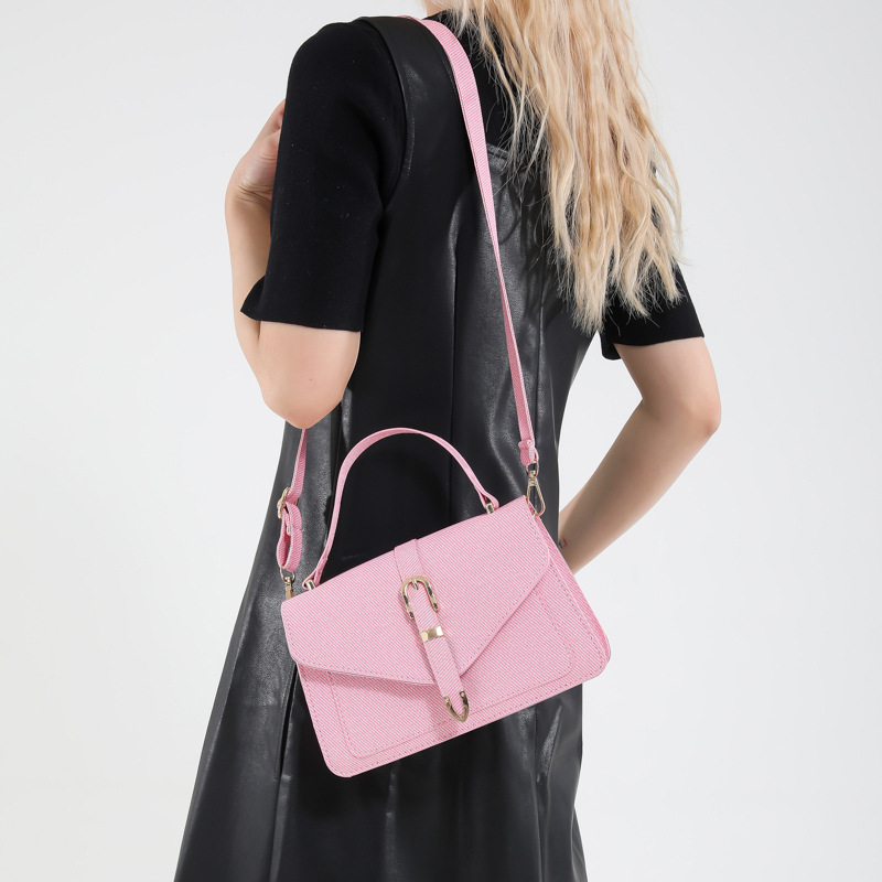 PU large-capacity crossbody bag, single-shoulder bag, three-dimensional bag, mobile phone, key, wallet, storage bag, backpack, handbag Specification drawing