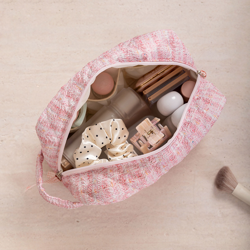 New Xiu Meng multi-functional storage bag, small chanel-style makeup bag, large-capacity high-end cosmetics storage bag wholesale Specification drawing