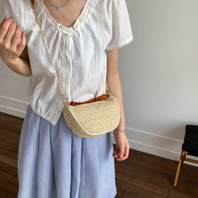 Commuting Dumpling Bag 2025 New style woven handbag versatile new style woven crossbody bag trendy details Picture