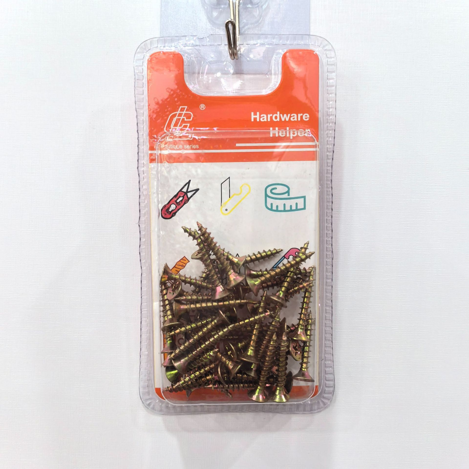 4*25# self-tapping fiber wood board nails, household iron nails, two-yuan store supply, wholesale of daily necessities Application Scenario
