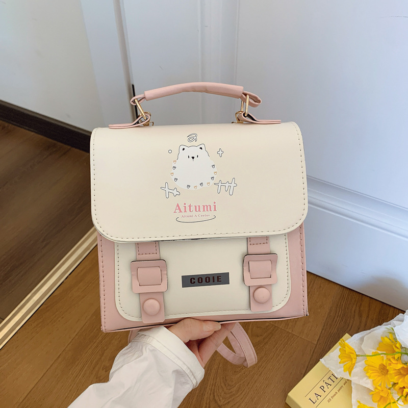 Small bag Women's Bag 2025 Spring New Style Student Girls' bag Crossbody bag single-shoulder bag Large capacity handbag full figure