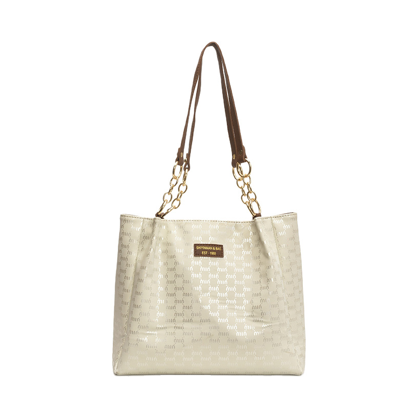 Niche women's bags, class commuting bags, large-capacity tote bags, new summer 2025 casual single-shoulder bags, trendy underarm bags Item Picture