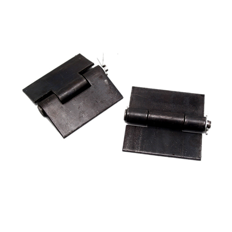 Factory direct sales of welded hinges, car and electric vehicle hinges, climbing frame hinges, heavy-duty hinges, iron trash can hinges Item Picture