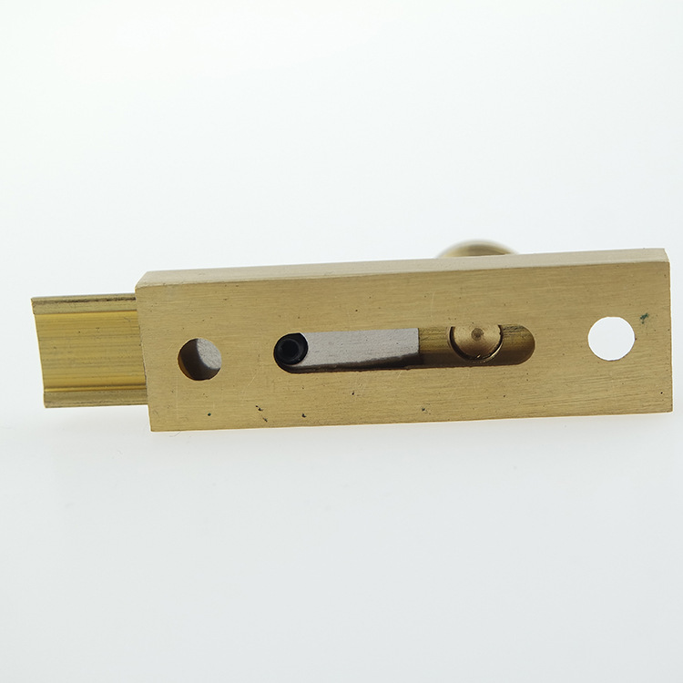 Wholesale of 2-inch copper track with sand-gold type A-pin and copper profile hardware doors and Windows in stock Specification drawing