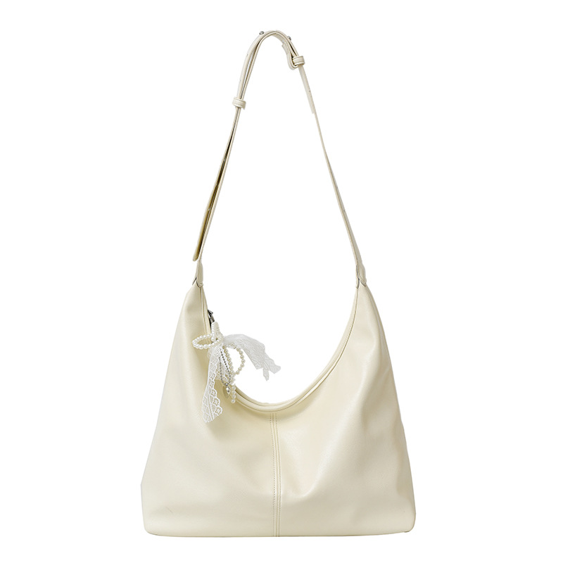 Korean large-capacity underarm bag for women 2025 new style fashionable single-shoulder bag, simple and versatile, popular commuter tote bag Item Picture