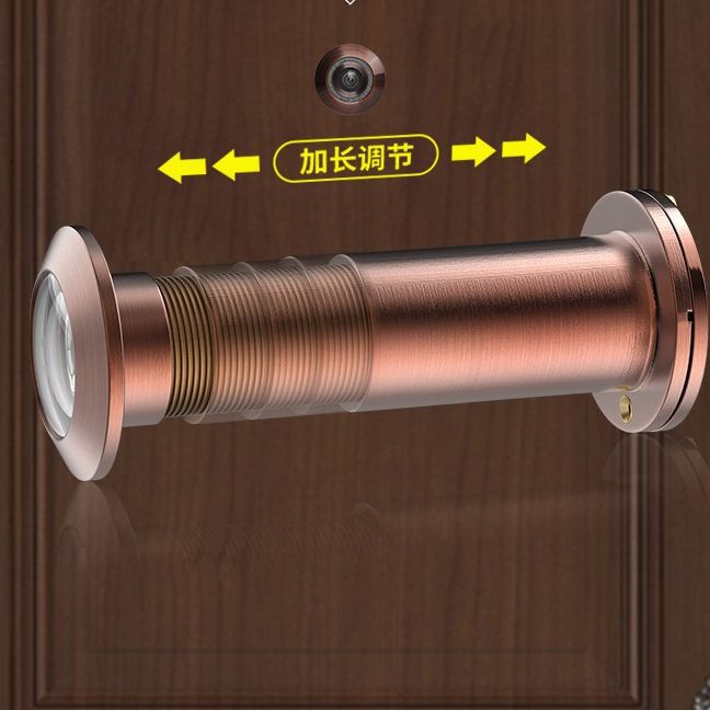 Anti-theft door, peephole, door mirror, home surveillance camera, doorbell blocking hole, universal two-in-one anti-theft upper entrance door details Picture