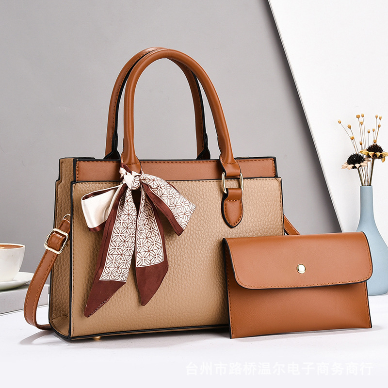 Fashionable and high-quality bag 2024 Cross-border new versatile women's bag, large capacity new handbag, Mom's bag trend Specification drawing