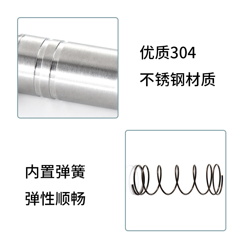 Stainless steel dust-proof cover cylinder pin companion sanding sandproof door invisible concealed pin with accessories Application Scenario