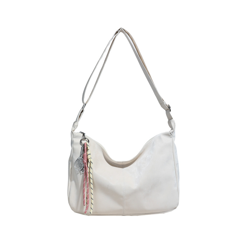 Korean large-capacity underarm bag for women, 2025 summer new style simple tote bag, casual and versatile single-shoulder crossbody bag Item Picture