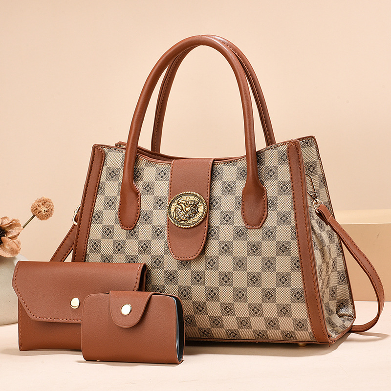 Bag Women 2024 New style women's handbag cross-border bestseller, large-capacity single-shoulder crossbody bag with mixed colors wholesale details Picture