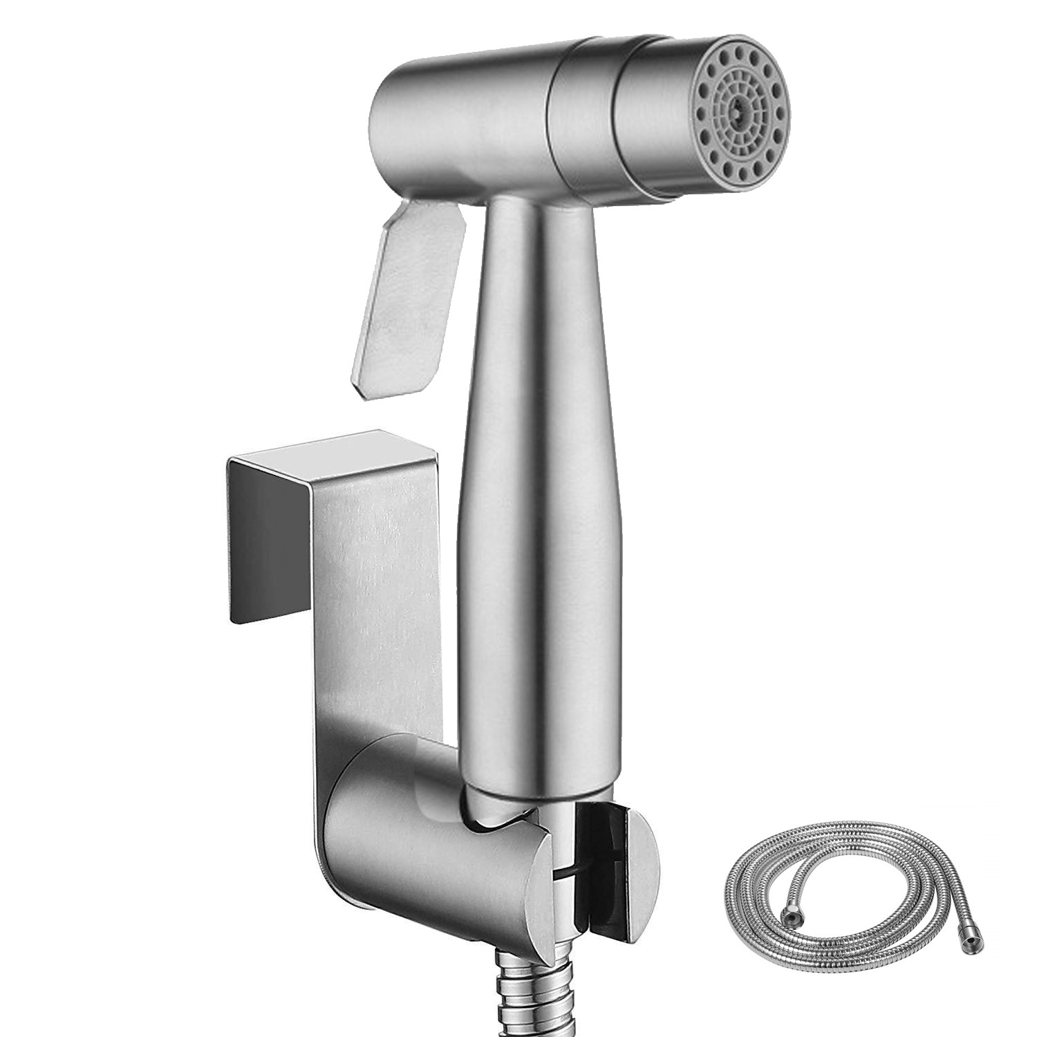 Huici Toilet Spray Gun set, US standard dual-function flushing spray gun 7/8, US standard G1/2, UK standard cross-border Application Scenario