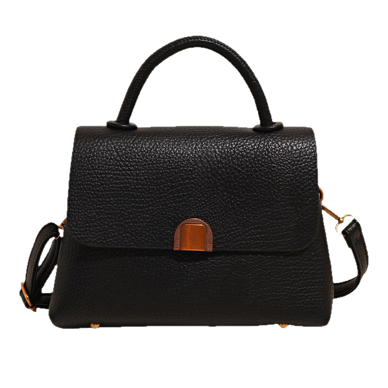 Simple handbag, casual small square bag, 2025 summer new style, fashionable single-shoulder bag, elegant commuter bag, stylish crossbody bag Item Picture