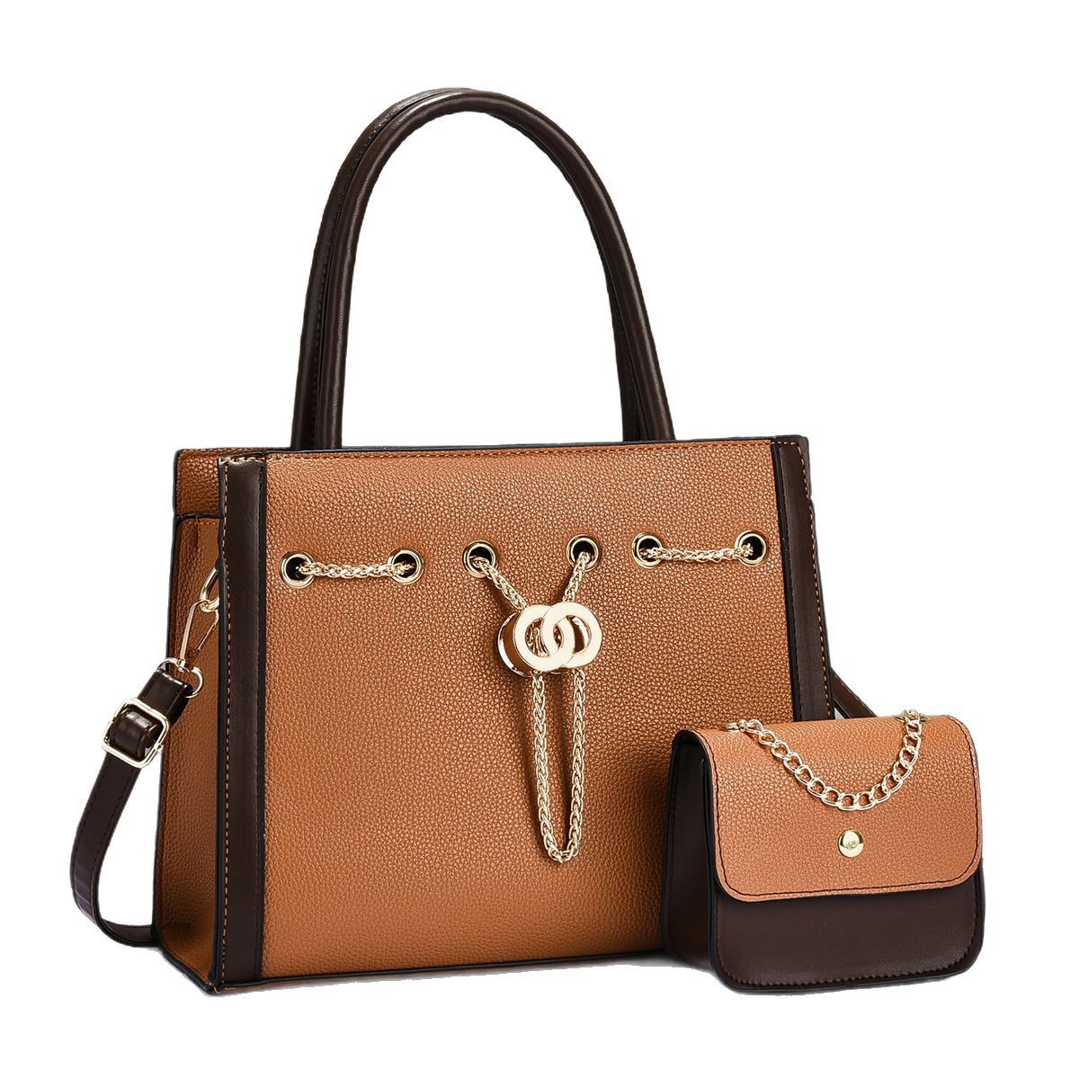 "2025 New style of foreign trade wholesale factory direct sales, trendy and versatile, large-capacity hand-held crossbody women's outdoor bag. Item Picture