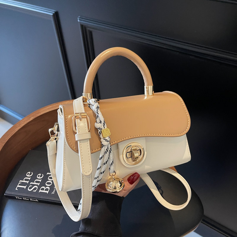 High-end handbag, small handbag, women's niche design, 2025 new small square bag, fashionable and versatile, single-shoulder crossbody bag full figure