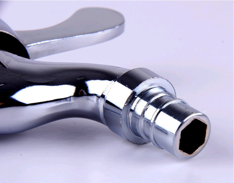 Quick-opening faucet, alloy washing machine faucet, high-standard electroplated faucet, quick-opening zinc alloy faucet, 4-minute quick-opening Application Scenario