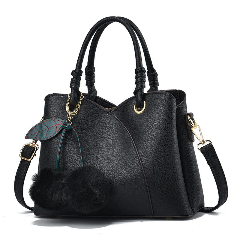 This 2024 new style of handbag is fashionable and stylish, with a large capacity and a single-shoulder crossbody design. It's a trendy Korean-style foreign trade bag Item Picture