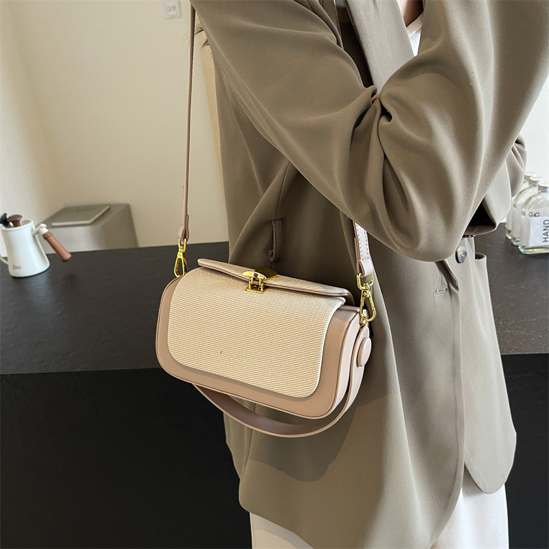 Cross-border fashion high-end small square bag for women 2025 new style, trendy and simple texture, versatile handbag, single-shoulder crossbody bag Application Scenario