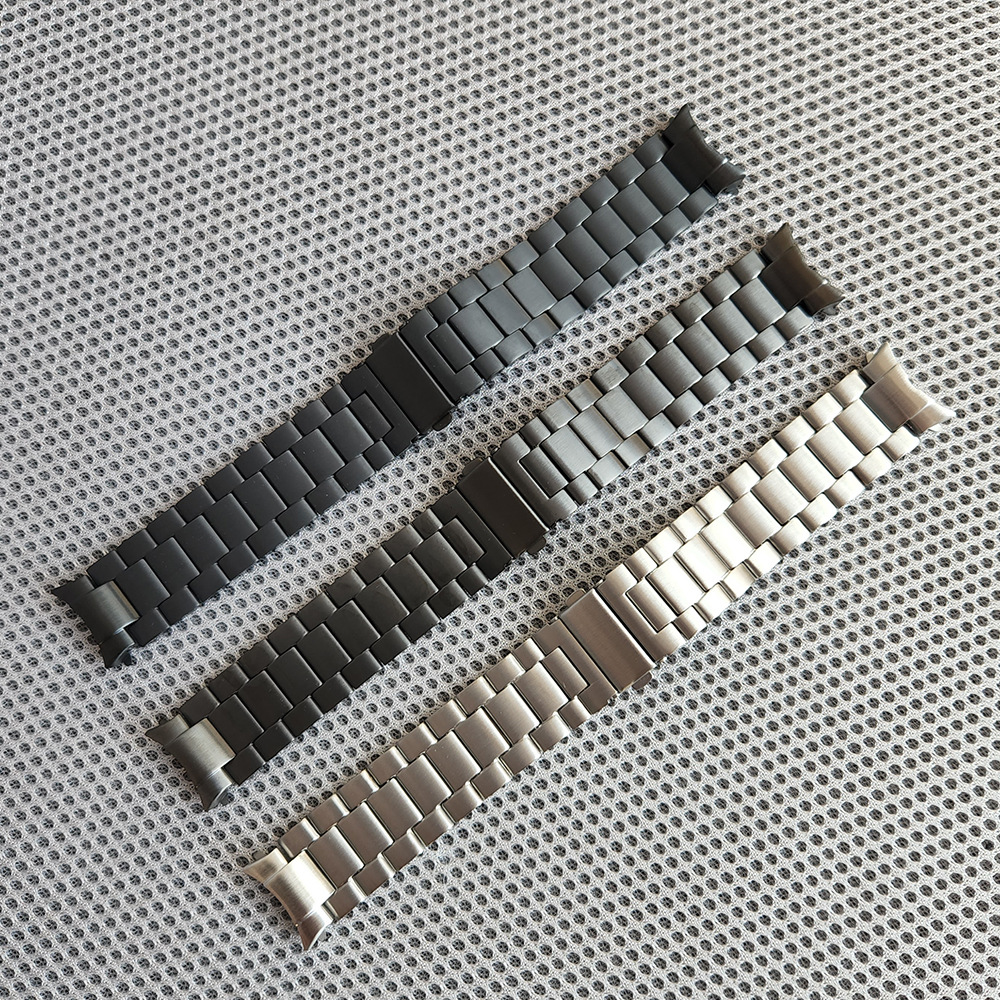 Applicable to Samsung Galaxy Watch5 band, watch5 pro crescent-shaped titanium band, watch4 band details Picture