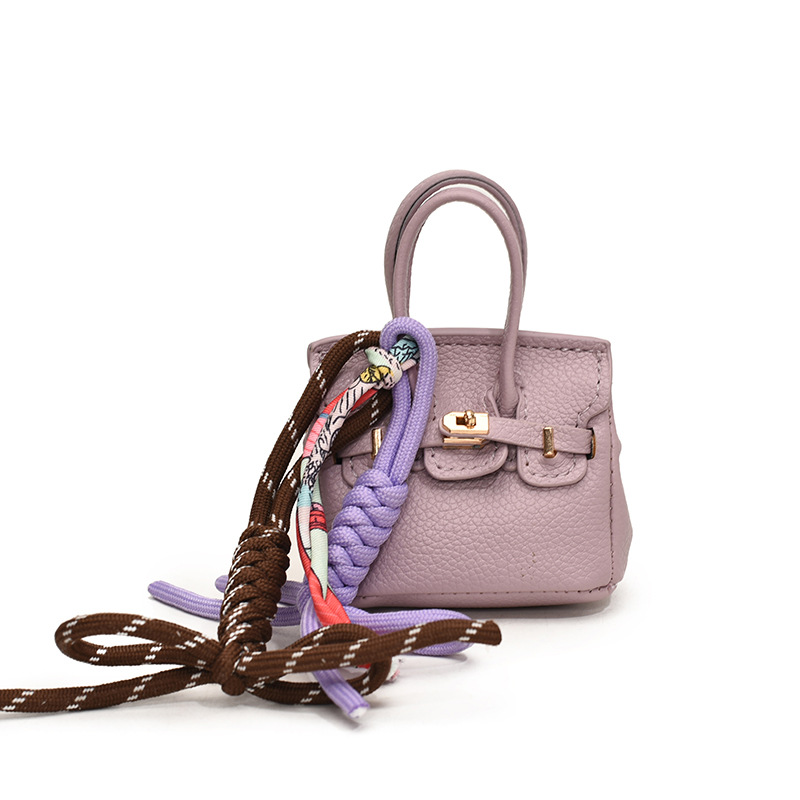 Fashionable mini platinum bag for women, 2024 new style ins earphone case, versatile decorative hanging bag, lipstick handbag Item Picture