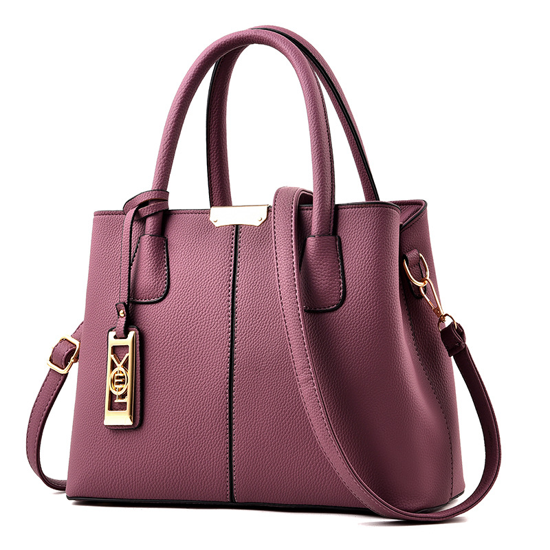 One-stop delivery of 2022 new styles of foreign trade bags for women, handbags, mom bags, simple large bags, single-shoulder bags and ladies full figure